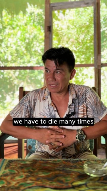 Don Jack gives feed back to a guest in a sharing circle. ❤️🌱
#ayahuasca #shamanism